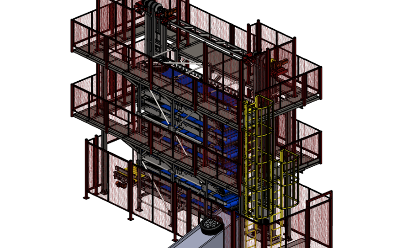  Lastik Buffer Konveyör ve Stoklama Projesi 